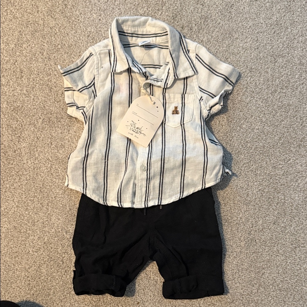 GAP Kids Matching Set - White and Black